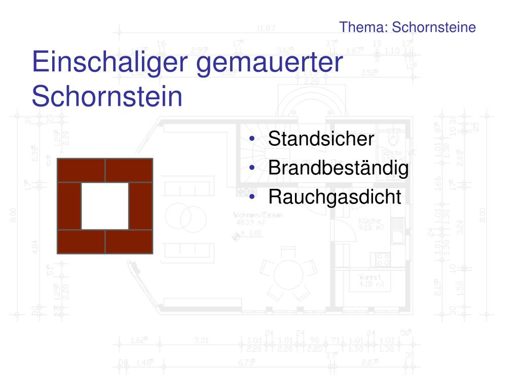 PPT - Thema: Schornsteine PowerPoint Presentation, free download - ID:957631