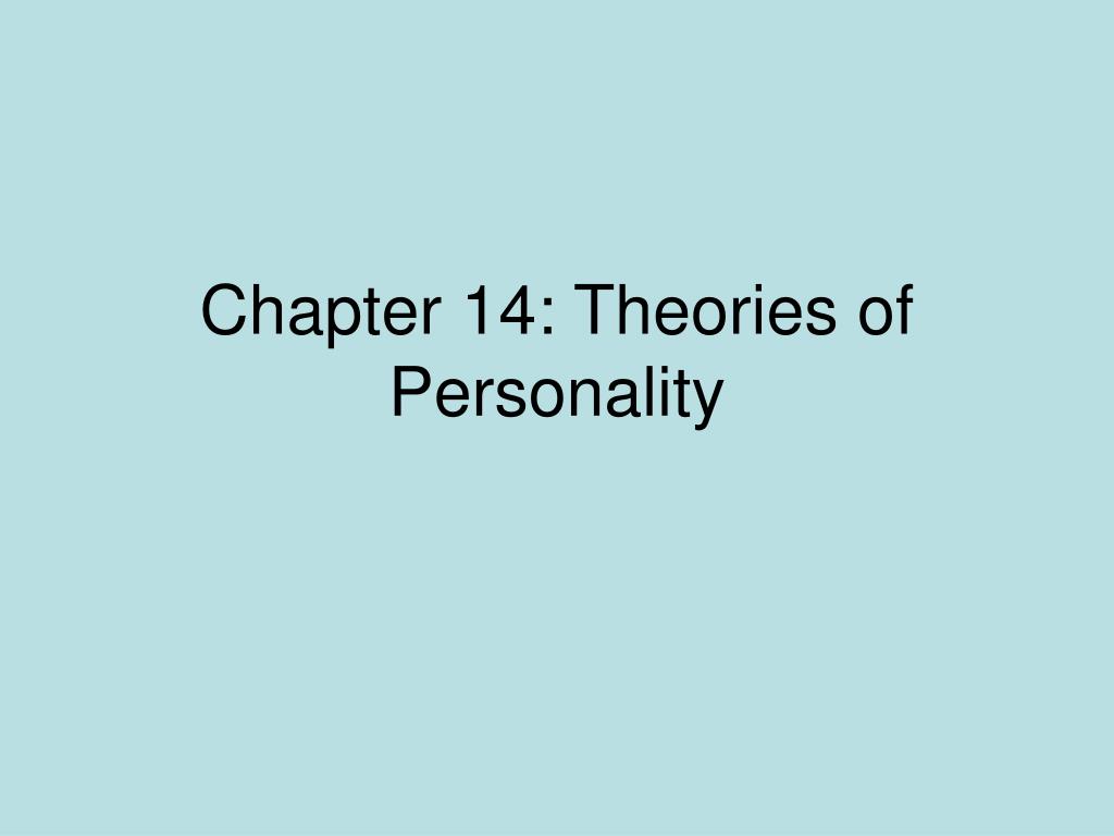 theories of personality ppt Chapter 10 personality. Ppt video online download.