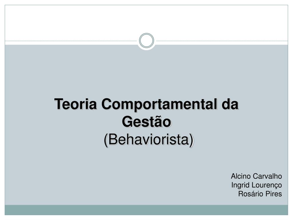 Apostila 2º E.M Parte I, PDF, Behaviorismo