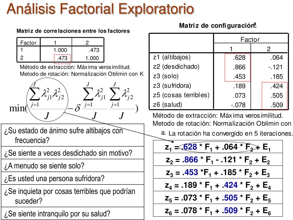 PPT - IntroducciÃ³n al AnÃ¡lisis factorial confirmatorio PowerPoint