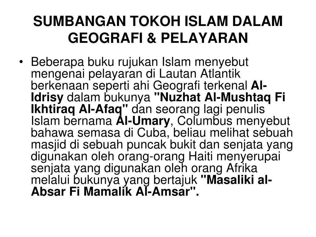 PPT - Sejarah Tamadun Islam 2 PowerPoint Presentation - ID ...