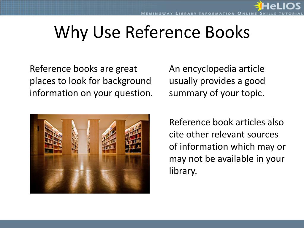 references books are