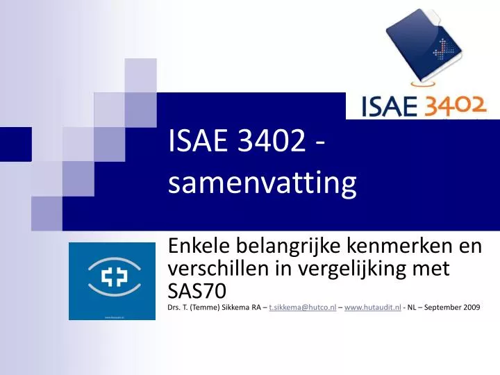 Lær At Forstå En Isae 3402 Erklæring – IDOCTJ