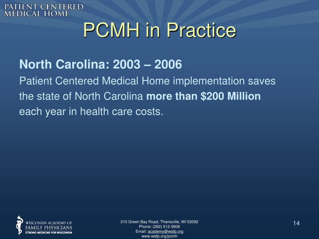 Pcmh Technology PPT - Patient Centered Medical Home (PCMH) The Wisconsin Perspective ...