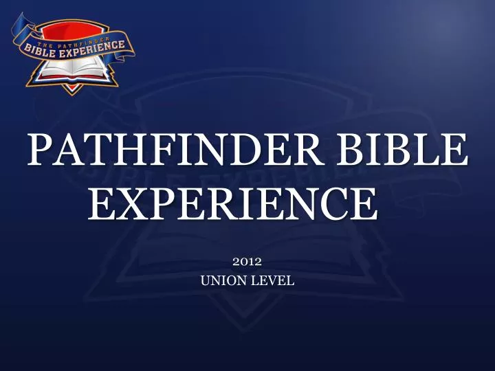 pathfinder bible experience n.