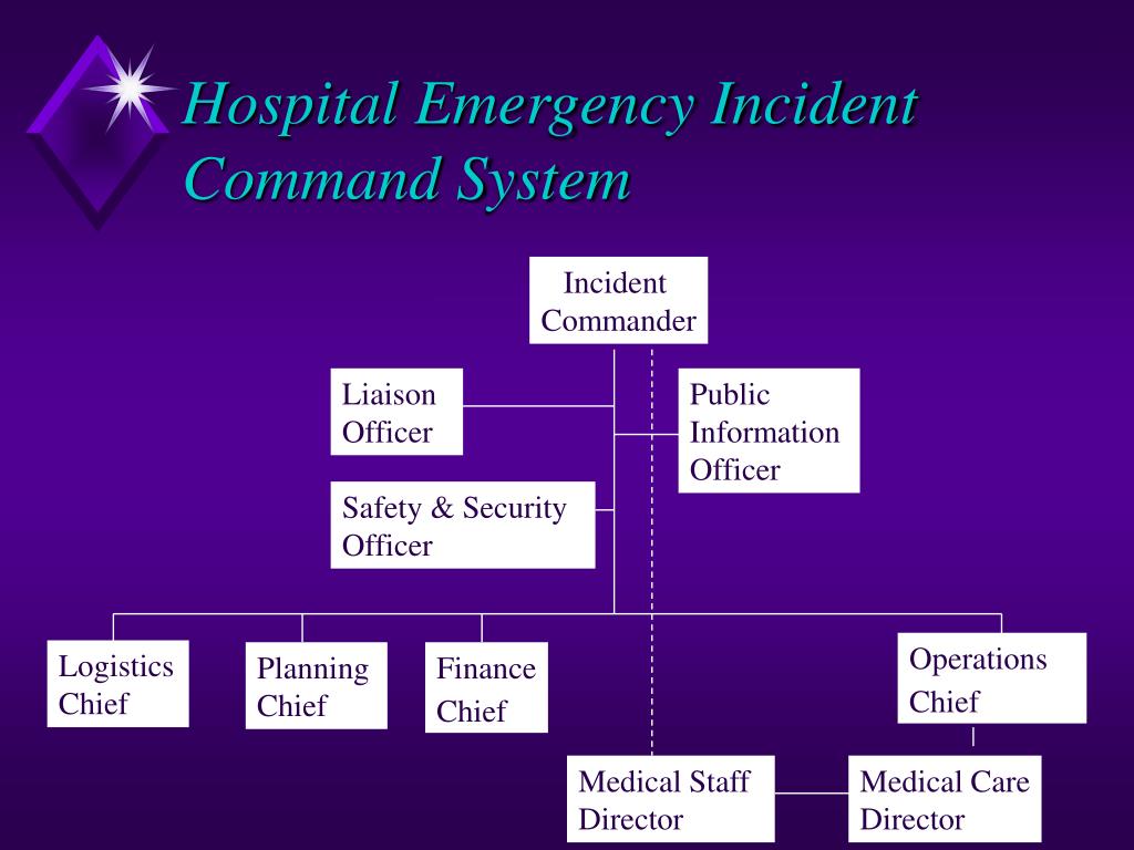 Hospital Emergency Incident Command System
