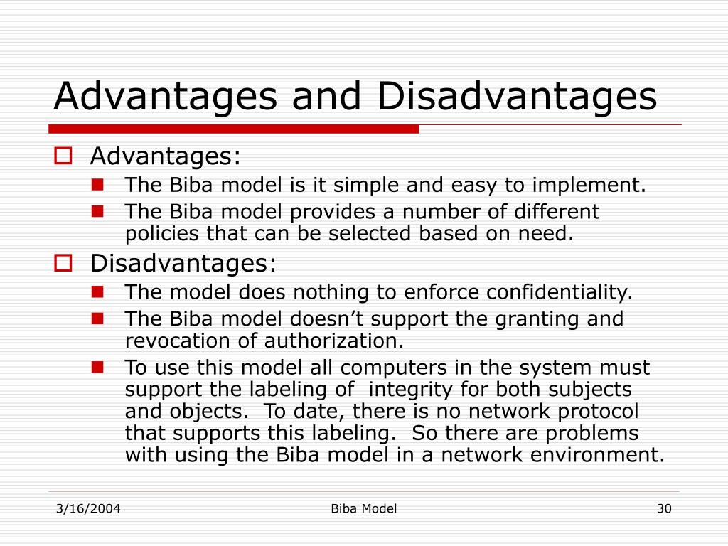 PPT - Biba Integrity Model PowerPoint Presentation, free download - ID ...