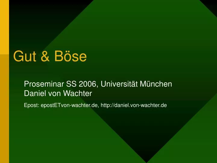 Ppt Gut Bose Powerpoint Presentation Free Download Id 971279