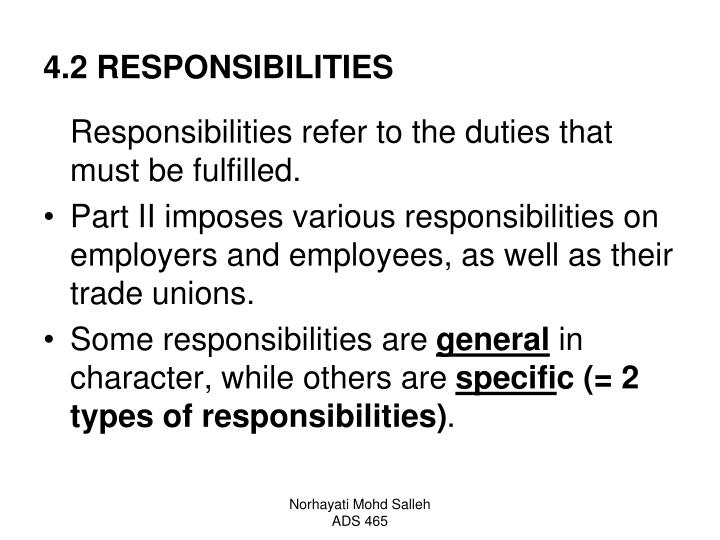 Ppt - Topic 4 Rights And Responsibilities Of Employers, Employees And Their Trade  Unions (The Industrial Relations Act 1967) Powerpoint Presentation -  Id:972409