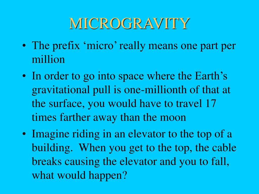 Microgravity Forces PPT - CIVIL AIR PATROL United States Air Force Auxiliary Maxwell Air ...
