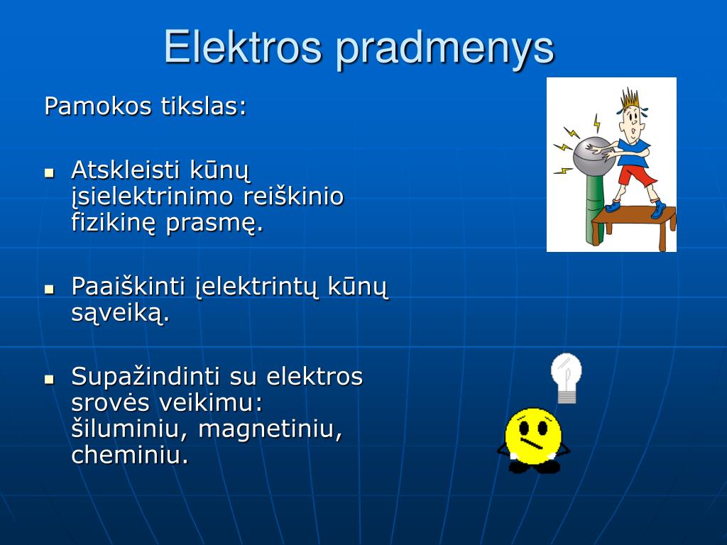PPT - Elektros pradmenys PowerPoint Presentation, free download - ID:972592