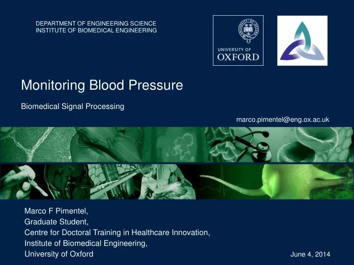 monitoring blood pressure n.