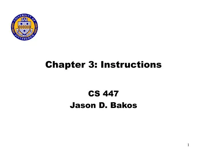 chapter 3 instructions n.