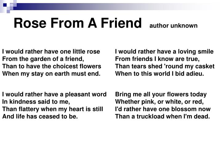PPT - Poems to Ponder PowerPoint Presentation - ID:973748
