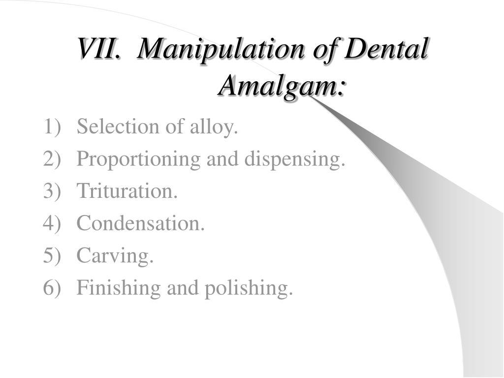 PPT Dental Amalgam PowerPoint Presentation, free download ID973867