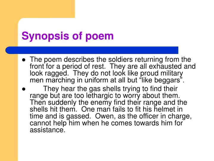 war and the pity of war in dulce et decorum est by wilfred owen Wilfred owen's poem - dulce et decorum est - with notes - the gas poem - about a gas attack in the first world war. war and the pity of war in dulce et decorum est by wilfred owen Wilfred owen's poem - dulce et decorum est - with notes - the gas poem - about a gas attack in the first world war.