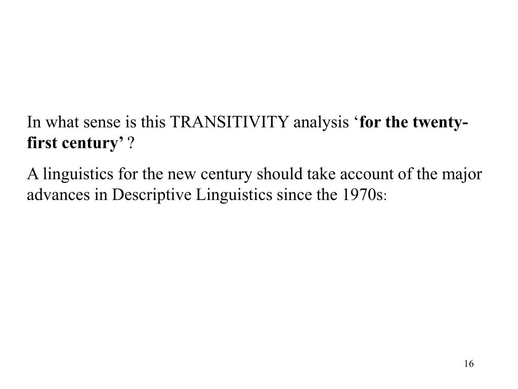 PPT - Adding Participant And Circumstantial Roles To The Analysis Of ...