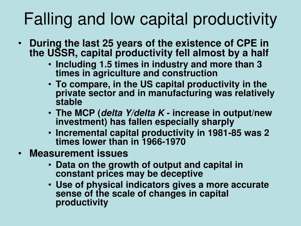 PPT - Centrally Planned Economies: Industrial Organisation and ...