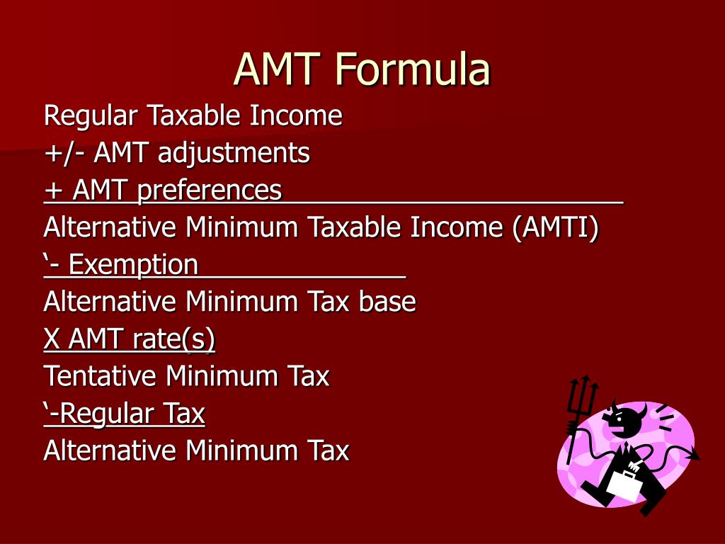 PPT Alternative Minimum Tax PowerPoint Presentation, free download