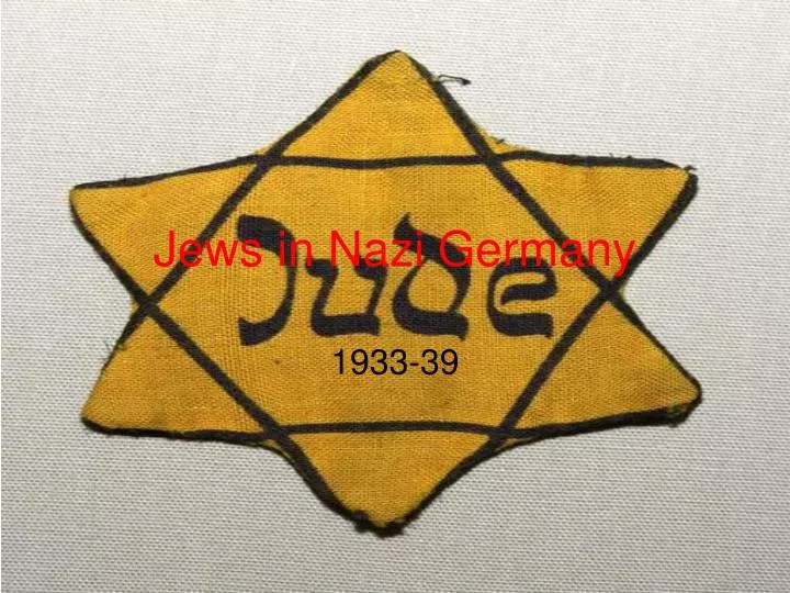 jews in nazi germany n.