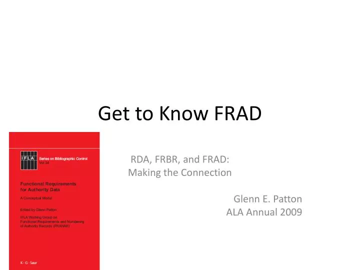 get to know frad n.