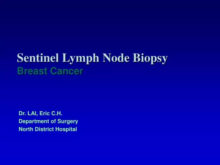 cpt sentinel lymph node biopsy cpt sentinel lymph node biopsy