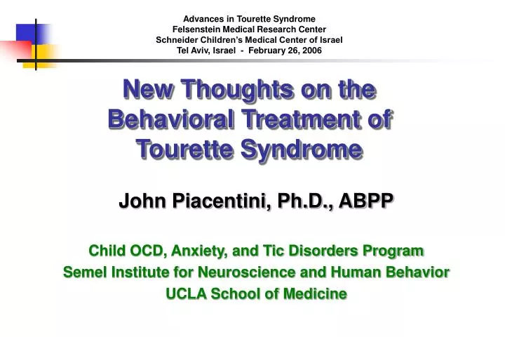 research on tourettes syndrome research on tourettes syndrome