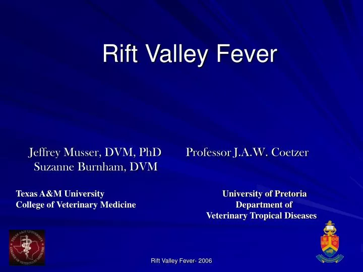 rift valley fever n.