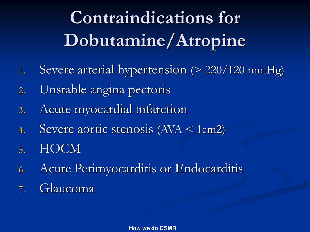 PPT How We Do Dobutamine Stress Resonance (DSMR) PowerPoint