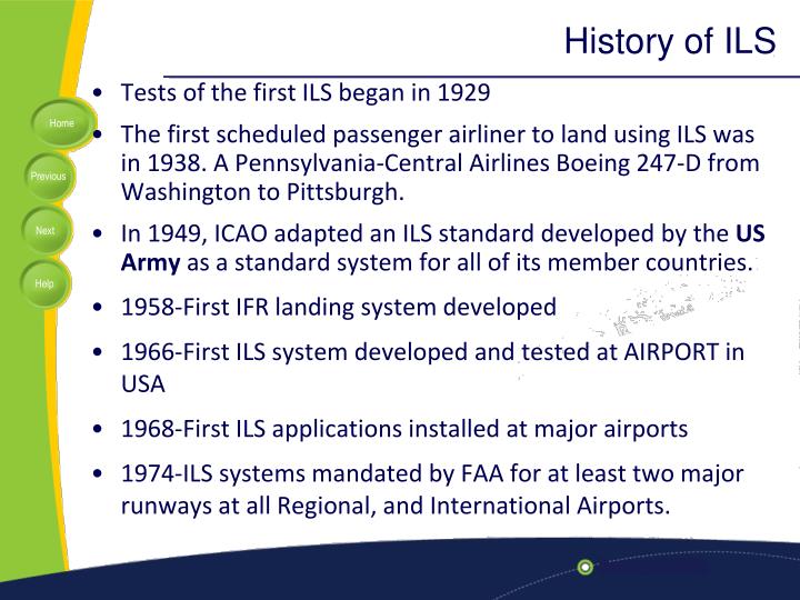 ppt lecture 8 i nstrument l anding s ystem ils powerpoint how ils works