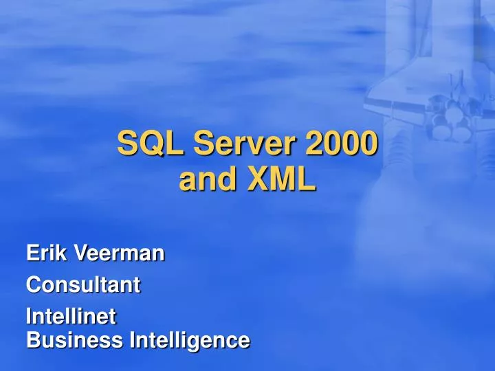 sql server 2000 and xml n.