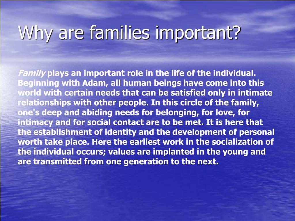 Why Is Family Important To Society PPT - Family Life Merit Badge PowerPoint Presentation, free download