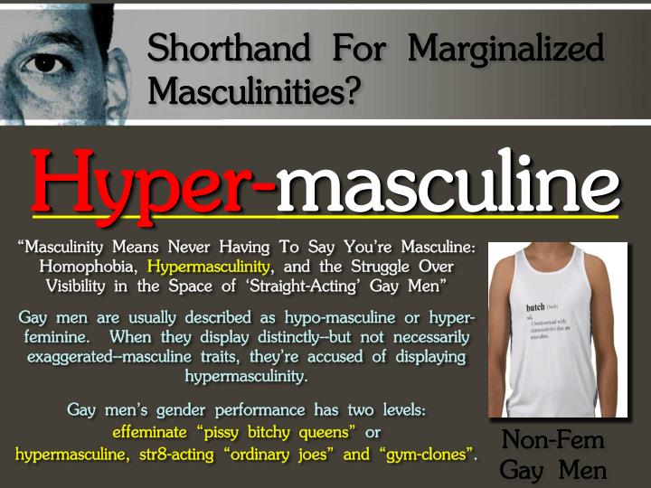 masculinity essay
