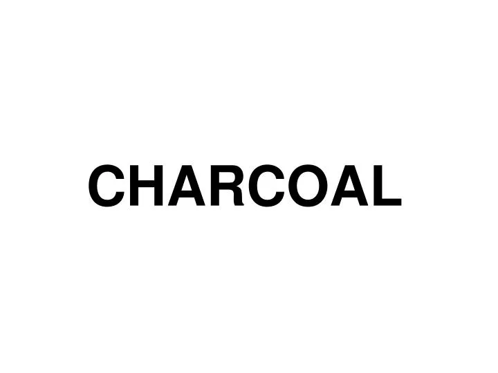 charcoal n.