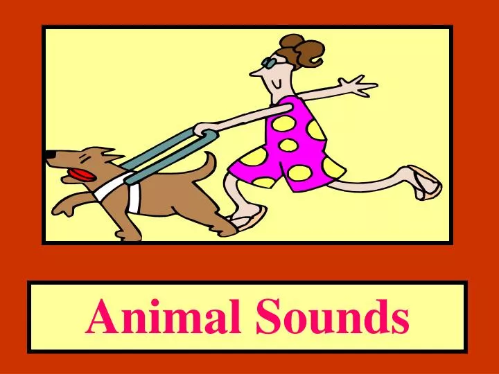 PPT - Animal Sounds PowerPoint Presentation, free download - ID:985334