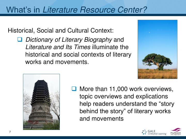 literature resource center literature resource center