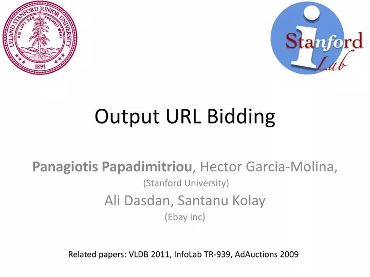 output url bidding n.