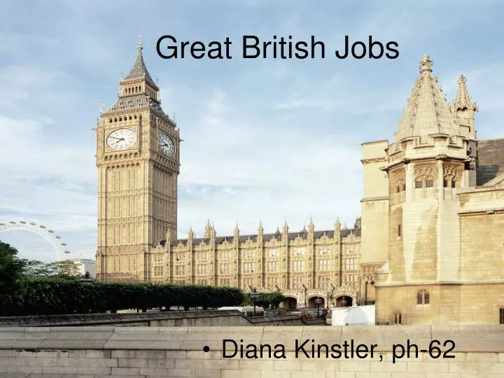 great british jobs n.