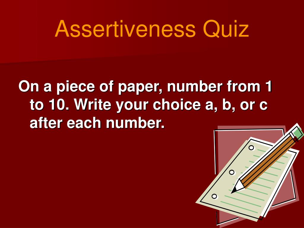 PPT Assertiveness in the Workplace Discussion Session
