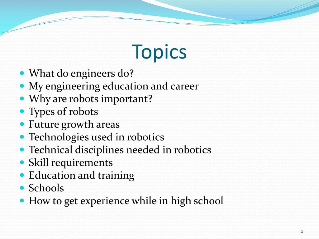 PPT - Future of Robotics Engineering PowerPoint Presentation, free download  - ID:987639