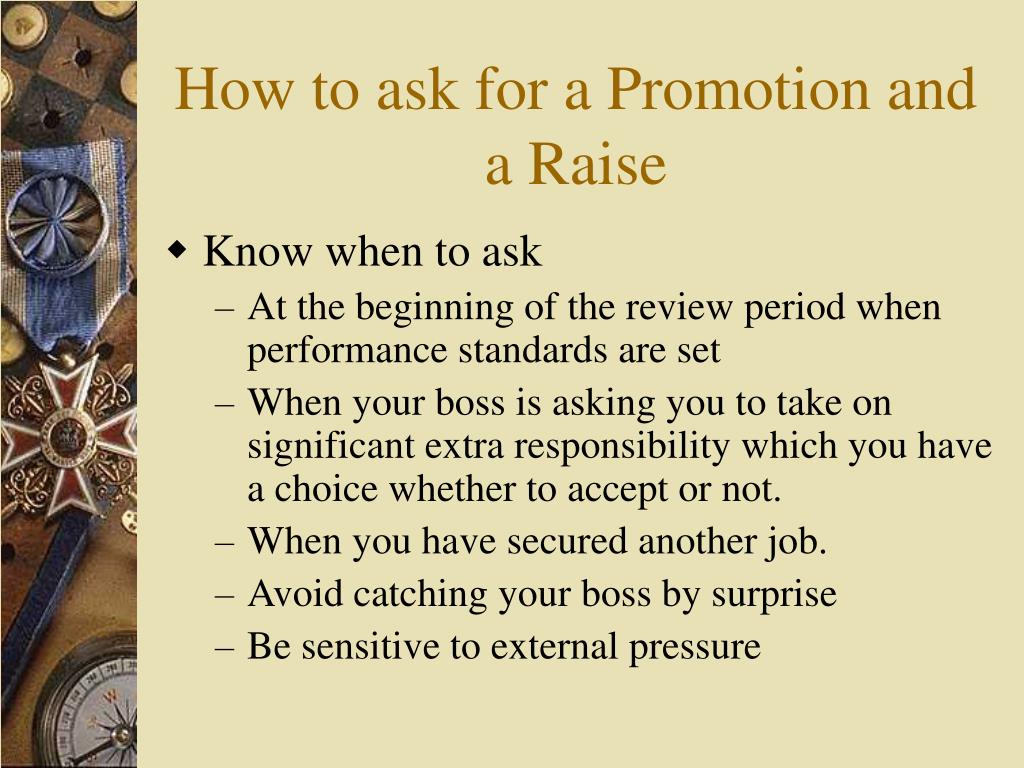 image.title PPT - How to ask for a Promotion and a Raise PowerPoint image.title PPT - How to ask for a Promotion and a Raise PowerPoint