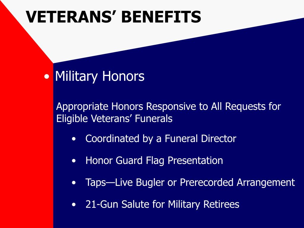 Ppt Veterans Benefits Powerpoint Presentation Free Download Id