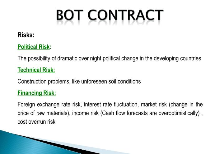 PPT - APPLICATION OF EPC/BOT/PPP CONTRACTS PowerPoint Presentation, free  download - ID:990887