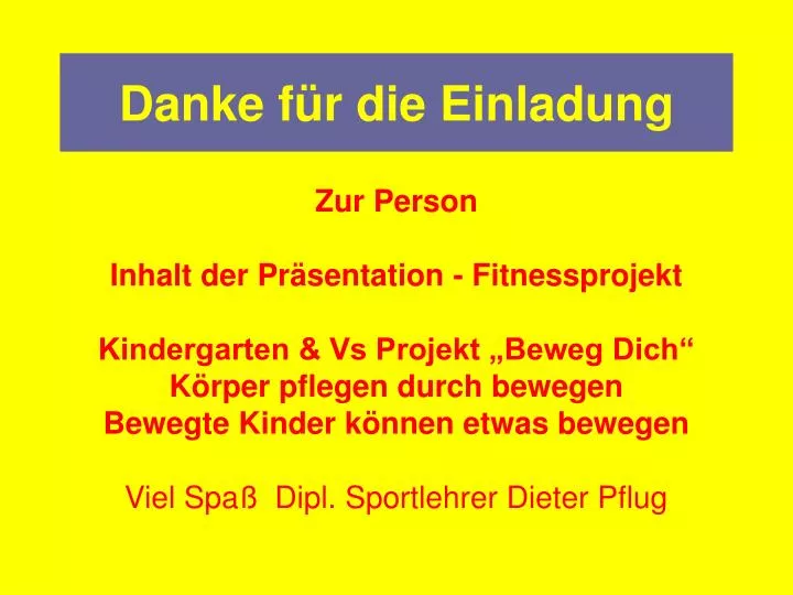Ppt Danke Fur Die Einladung Powerpoint Presentation Free Download Id
