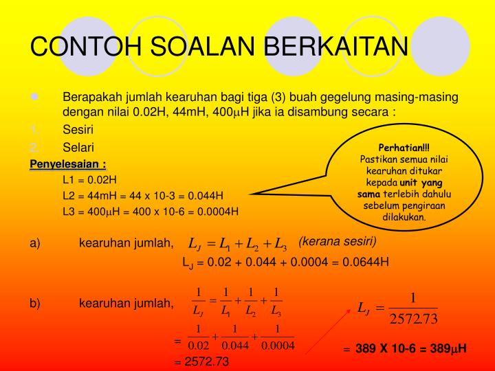 PPT - PRINSIP ASAS PEARUH (INDUCTOR) PowerPoint 