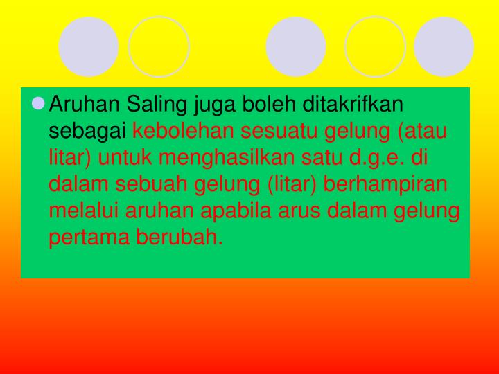 PPT PRINSIP ASAS PEARUH  INDUCTOR PowerPoint 