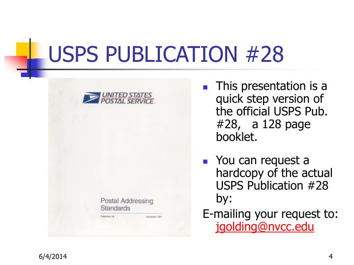 USPS PUBLICATION 28 DOWNLOAD USPS PUBLICATION 28 DOWNLOAD