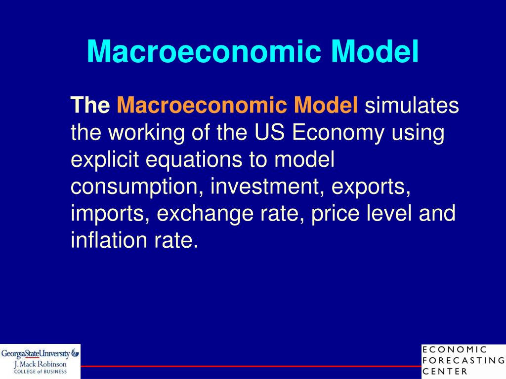 thesis on macroeconomic model