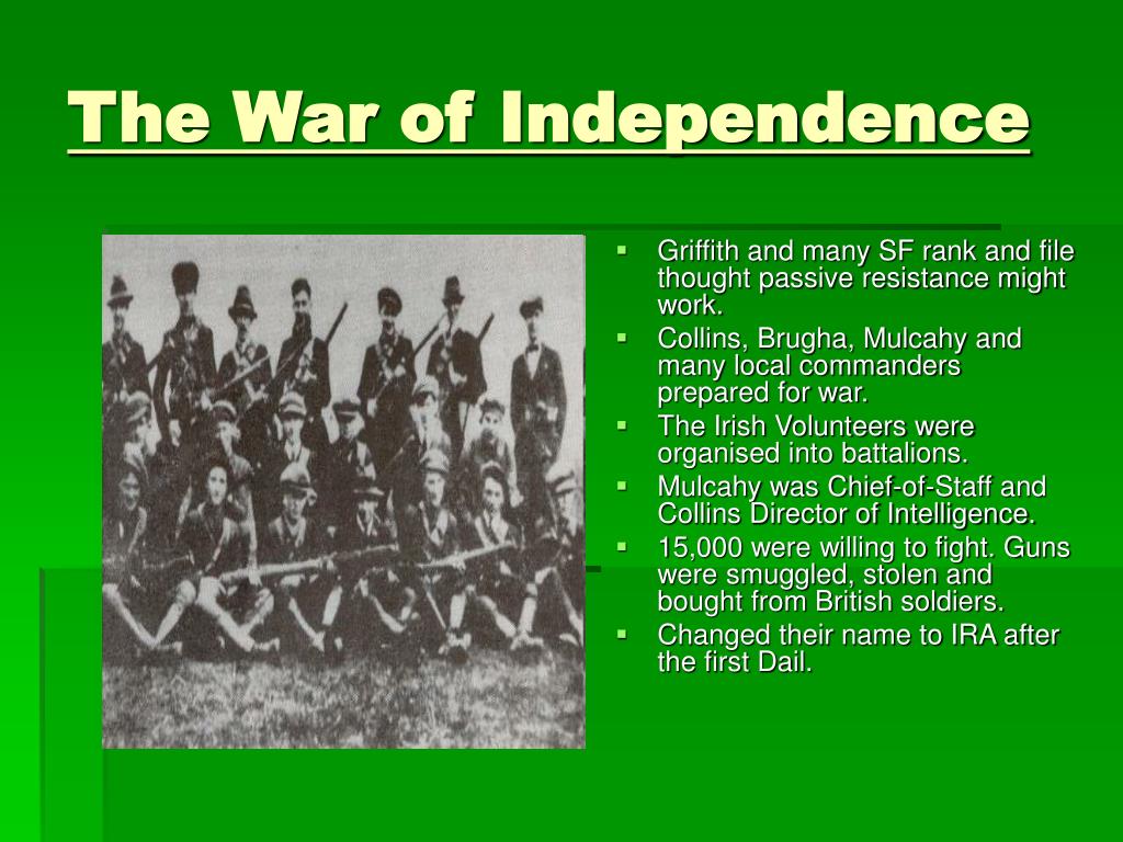 war of independence usa presentation