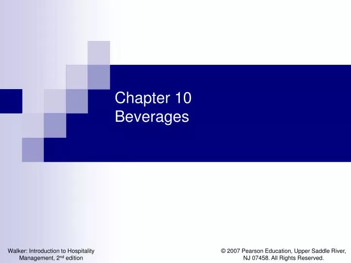 chapter 10 beverages n.